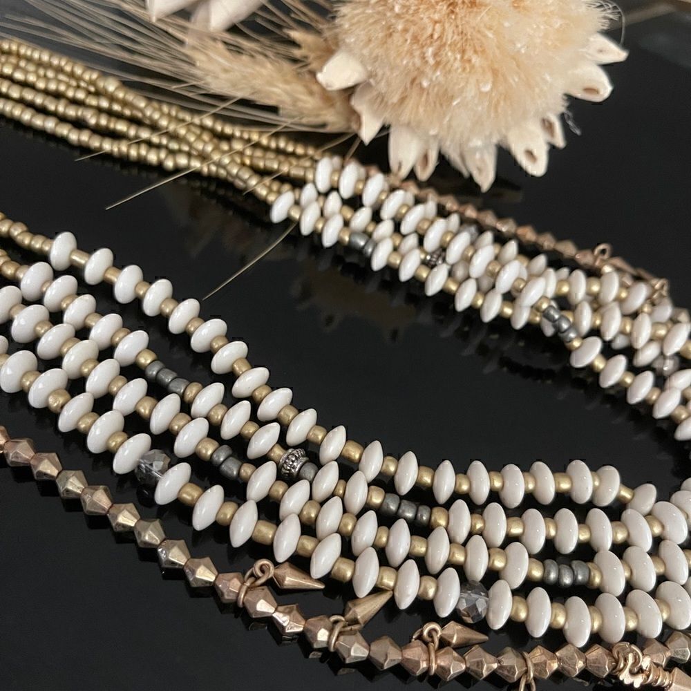 Plunder beaded necklace